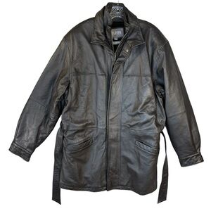 Wilsons Leather Company Thinsulate Lined Leather Coat Size Large